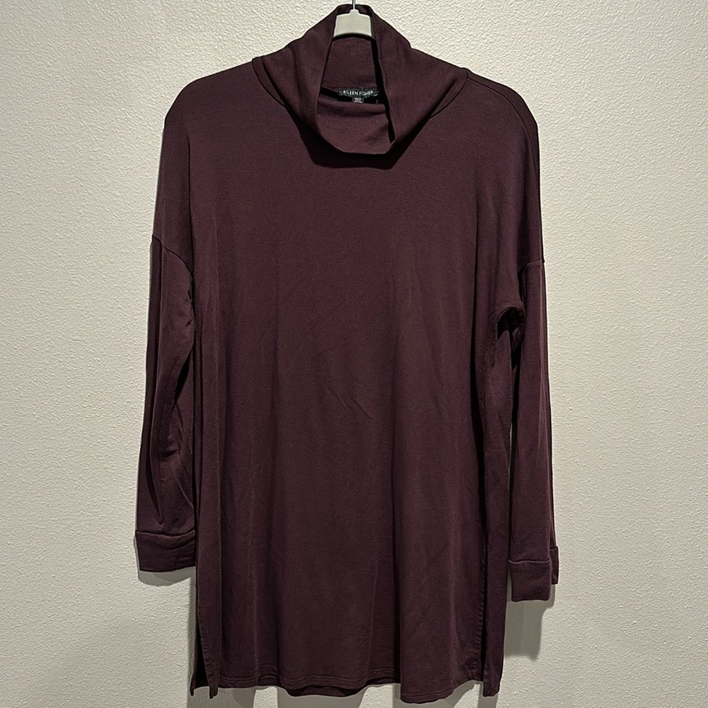 Eileen Fisher Turtleneck Dress Top Size: SP
